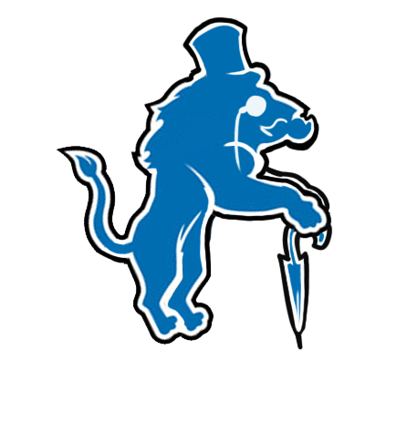 Detroit Lions British Gentleman Logo iron on transfers